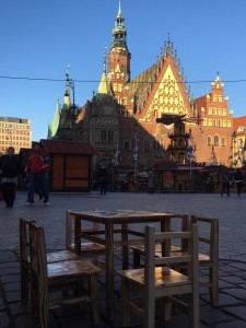Jarmark Bożonarodzeniowy na wrocławskim Rynku.