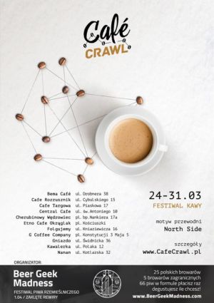 Cafe Crawl - plakat